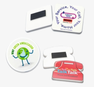 Printed Recycled Fridge Magnet 45mm - Green Ambassadors