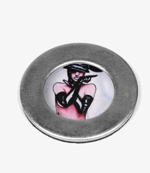 Fridge Magnet Attitude Lady - Costume Hat