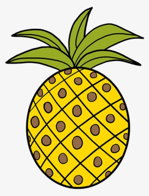 How To Draw Pineapple - Hie To Draw A Pineapple