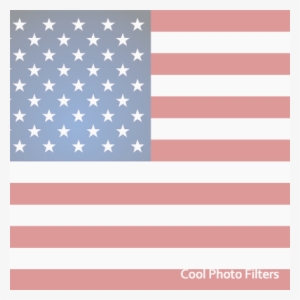 Cool Photo Filter - Flag Of The United States