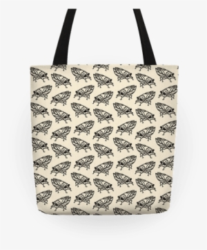 Cool Cicada Pattern Tote