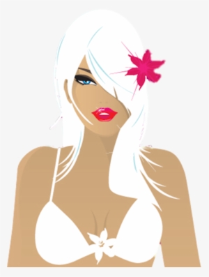 Clipart Black And White Library Beauty Vector Woman - Vector Girl