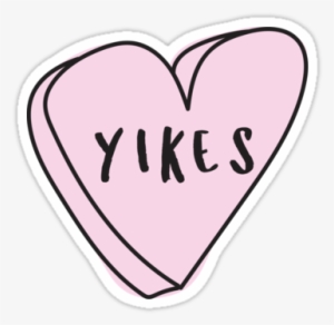 Yikes Sassy Conversation Heart ♥ Trendy/hipster/tumblr - Can U Not Heart