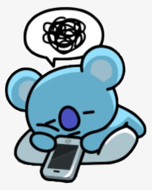 Koya Rm Namjoon Bt21freetoedit - Stickers Bt21 Koya Png