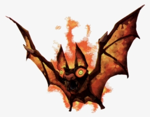 756px-fire Keese Art - Legend Of Zelda Fire Keese
