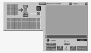 Gui[edit] - Logistics Request Table