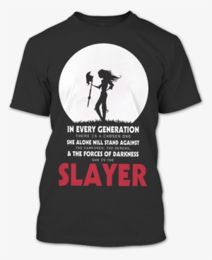 Buffy The Vampire Slayer T Shirt - Buffy The Vampire Slayer In Every Generation