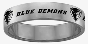 Depaul University Blue Demons - Titanium Ring