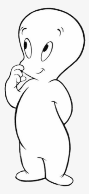Cute Casper - Casper Coloring Pages
