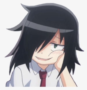 Image - Smug Anime Face Transparent