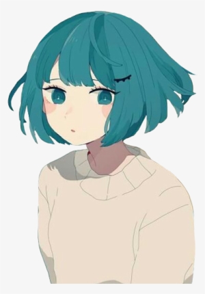 Rikkisgirl Sticker - Anime Girl Kawaii Png