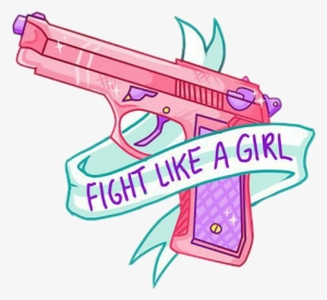 Tumblr Bff Bestfriendforever Cool Kawaii Pretty Bestfri - Fight Like A Girl Gun