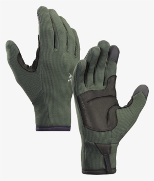 Rivet Glove Versatile, Weather Resistant Polartec® - Arc'teryx Mens Rivet Glove-nautic Grey