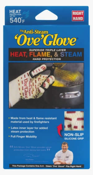 The Anti-steam 'ove' Glove Hand Protection Right Hand, - Ove Glove The Anti Steam Ove Glove Left Hand
