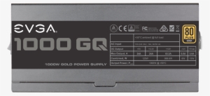 Evga 1000 Gq, 80 Gold 1000w, Semi Modular, Evga Eco - Evga Bq Bronze 750 Watt