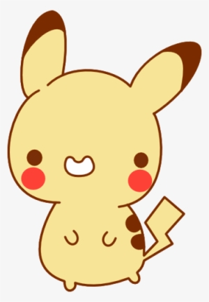 Kawaii Pikachu Vector By Kungpowcreations On Clipart - Kawaii Vector Png