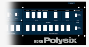 Korg Polysix Overlay