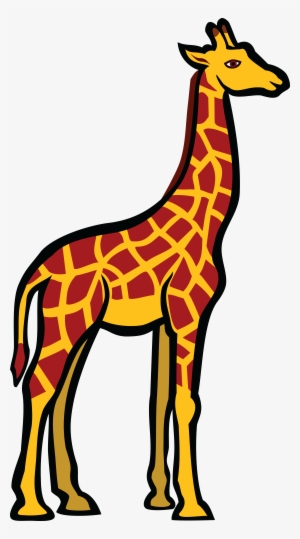 Free Clipart Of A Giraffe - Coloured Picture Of Giraffe