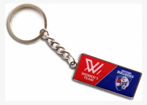 Western Bulldogs Aflw Logo Keyring - Western Bulldogs Aflw Stubby ...