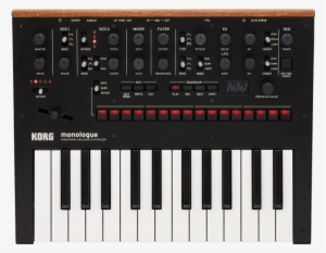 Korg Monologue Analog Synthesizer Black - Korg Monologue Bk