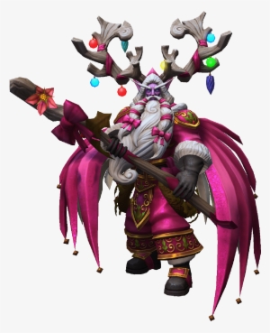 Malfurion Winter Veil Greatfather Rosy Skin - Illustration