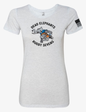 Csuf Rugby Dead Elephants Womens Triblend Tee - Rugby Football