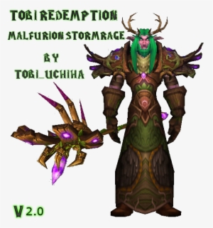 Imagen Del Modelo - Malfurion Wow Modelo Antiguo