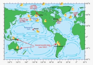 Ducks Map - Rubber Ducks Spill Map