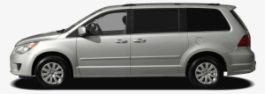 2010 Volkswagen Routan Exterior Side View - 2017 Ford Transit Connect