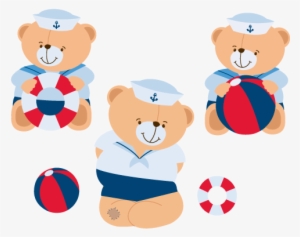 Compre Junto - Ursinho Marinheiro Para Imprimir