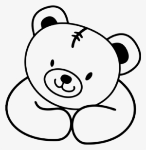 Parede Ou Fundo - Urso Preto E Branco Png