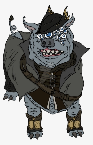 Hunter Maneater Boar By Digitalcleo Dark Souls Art, - Hunter Bloodborne
