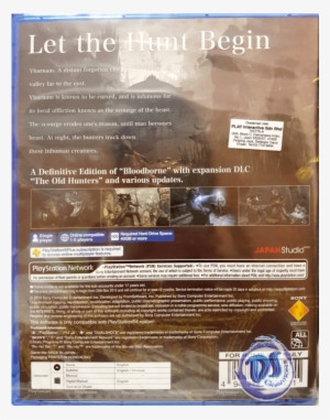 Bloodborne The Old Hunters Edition - Flyer