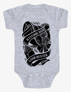 Welcome Home Good Hunter Baby Onesy - Bloodborne Shirt