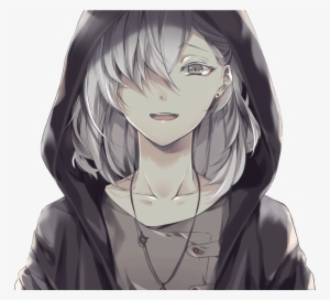 Padha 16 Years Female - Anime Boy White Hair Red Eyes