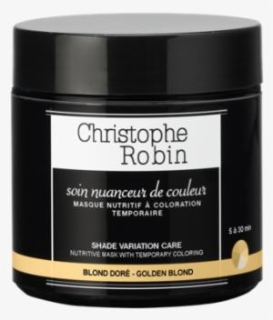 Blonde Hair Color Protection - Christophe Robin Shade Variation Care - Golden Blond