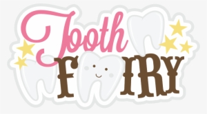 Tooth Fairy Title Svg Scrapbook Title Tooth Fairy Svg - Tooth Fairy Clip Art