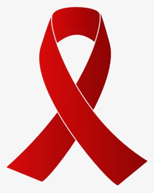 Red Ribbon Vector Png - Red Awareness Ribbon Png