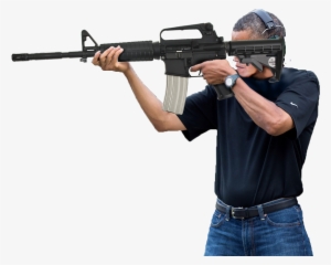 Weapon Gun Firearm Assault Rifle Trigger Rifle - Gif Shooting Gun Png