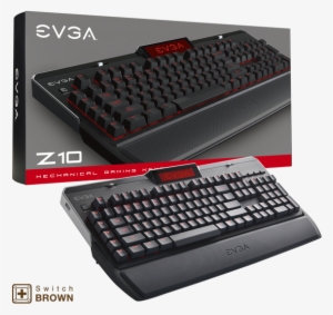 Evga 802 Zt N101 Kr Z10 Gaming Keyboard, Red Backlit - Evga Z10 Mechanical Keyboard