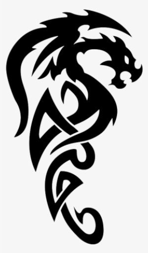 Tattoo Dragon Png Image - Dragon Tribal Tattoo