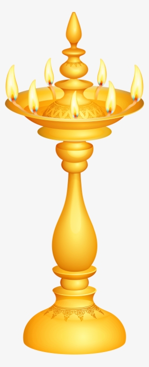 Indian Deco Candlestick Png Clip Art - Happy Diwali 2017 Png