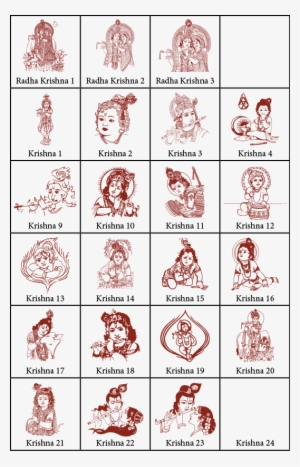 Hindu Symbols For Indian Wedding Cards Radha Krishna