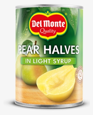 Pear Halves In Ls - Del Monte Pear Halves In Light Syrup
