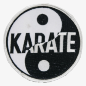 1321 Karate Yin Yang Patch