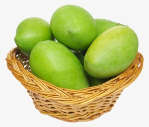 Our Mangoes Taste Best When You Eat Like No One Is - Green Mango With Leaf