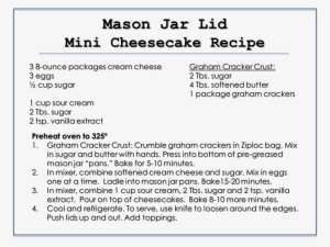 Mason Jar L - Cheesecake