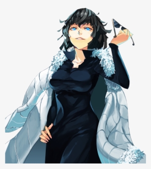 Human Hair Color Anime Black Hair Fictional Character - One Punch Man Fubuki Transparent