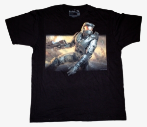 Halo Master Chief Black T-shirt