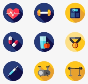 Gym And Fitness - Woman Icon Png